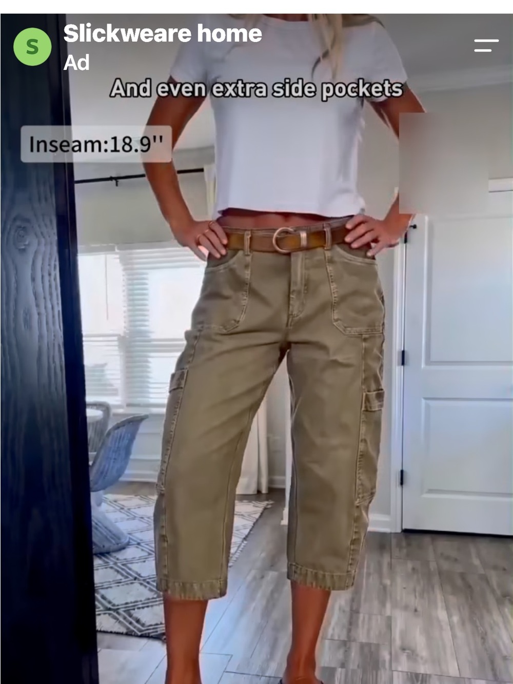 Women’s capri cargo - Picture 6 of 6